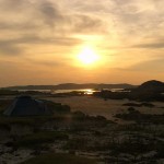 Sunset over Iona