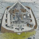A Broch cut away
